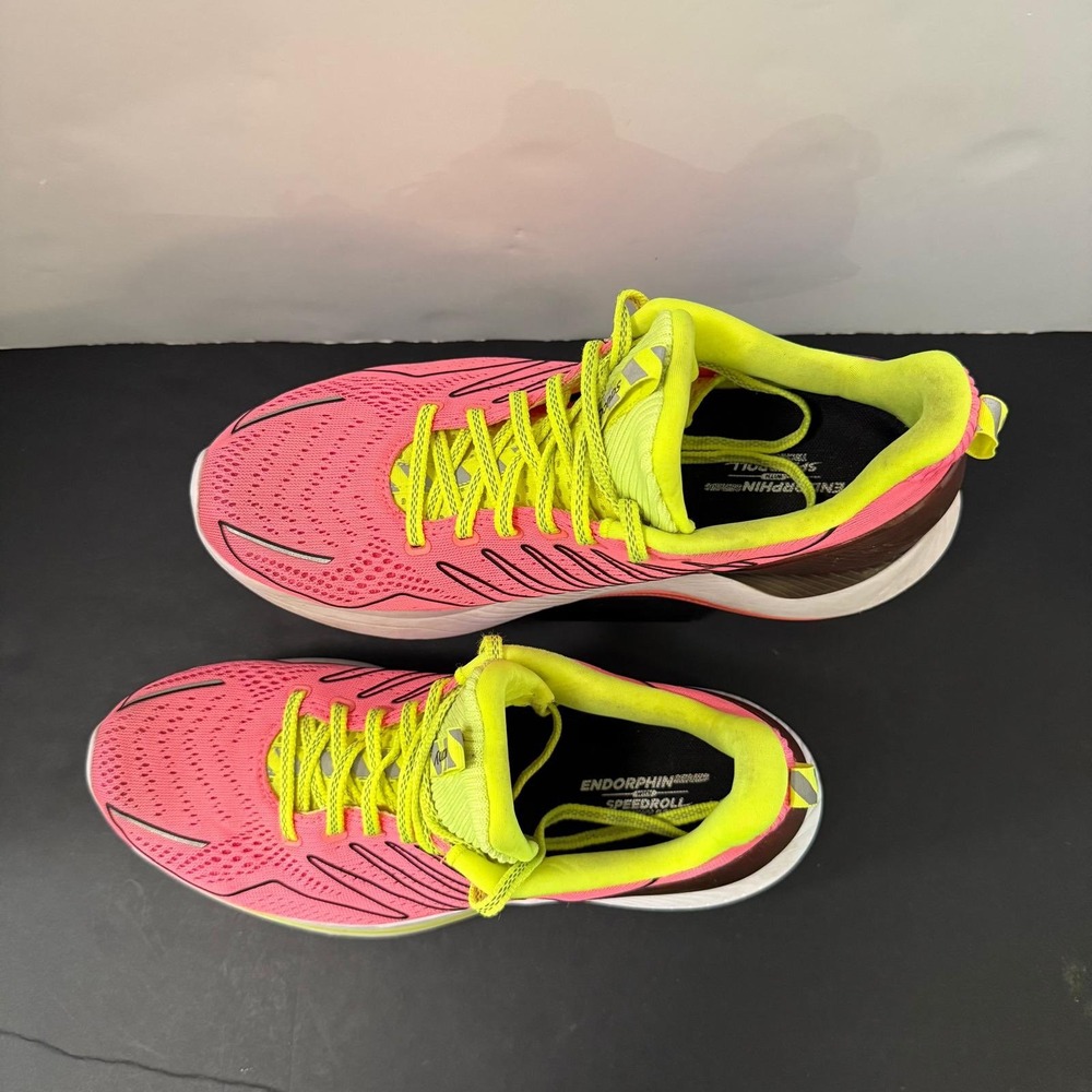 Saucony Endorphin Shift Womens Running Shoes Pink Citron Size 10 - Picture 14 of 15